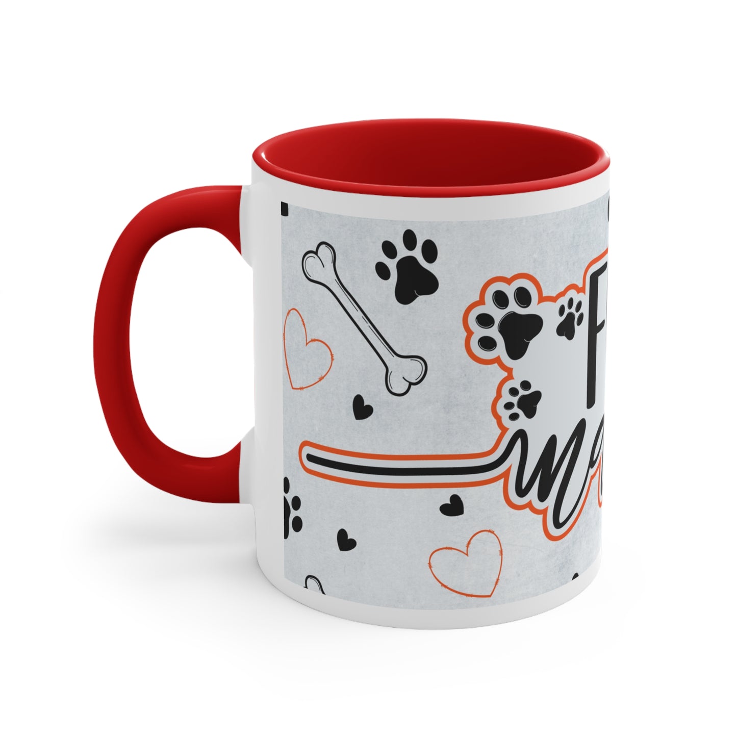 Fur Mama Accent Coffee Mug, 11oz - Three Bears Boutique