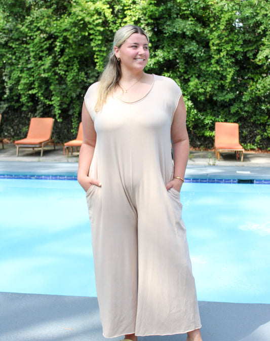 Plus Size Jumpsuit May. - Three Bears Boutique