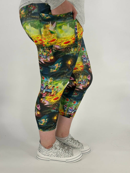 Fairy Capri w/ Pockets (Kid's Leggings Too!)