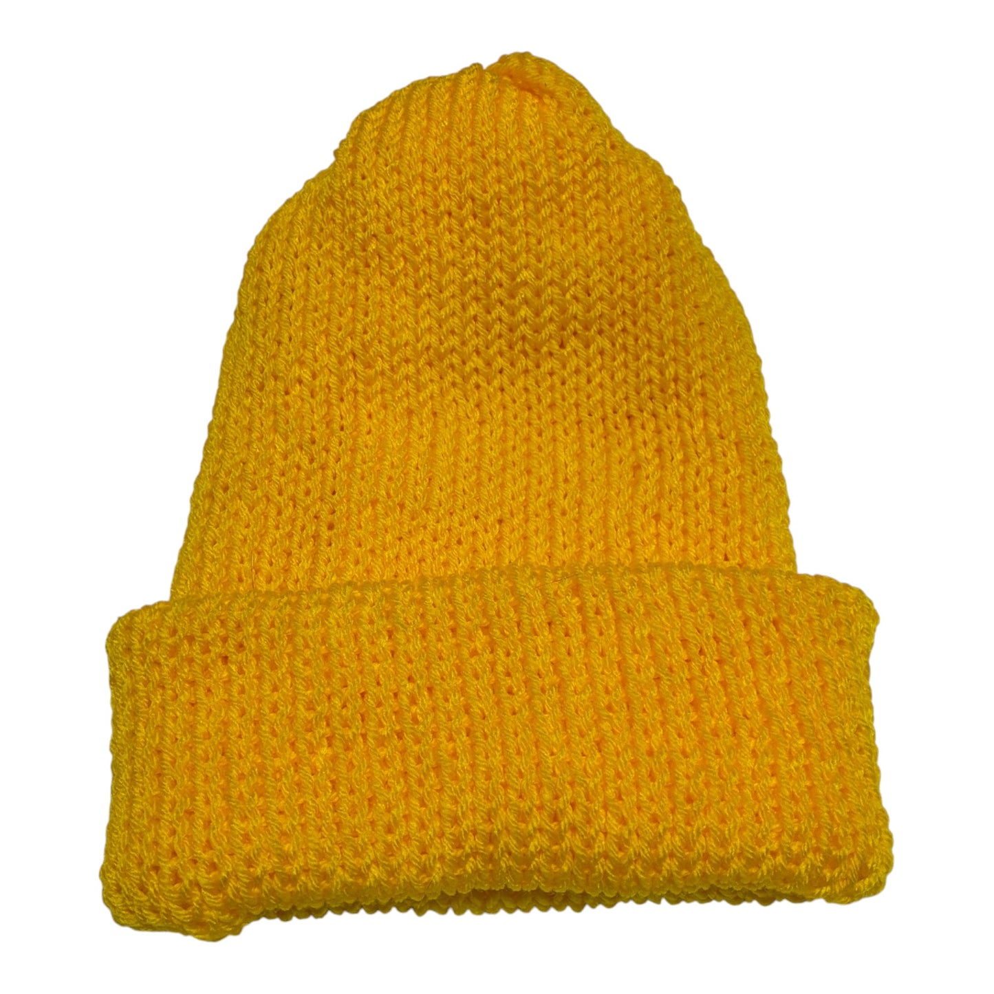 Sunshine Yellow Knit Hat