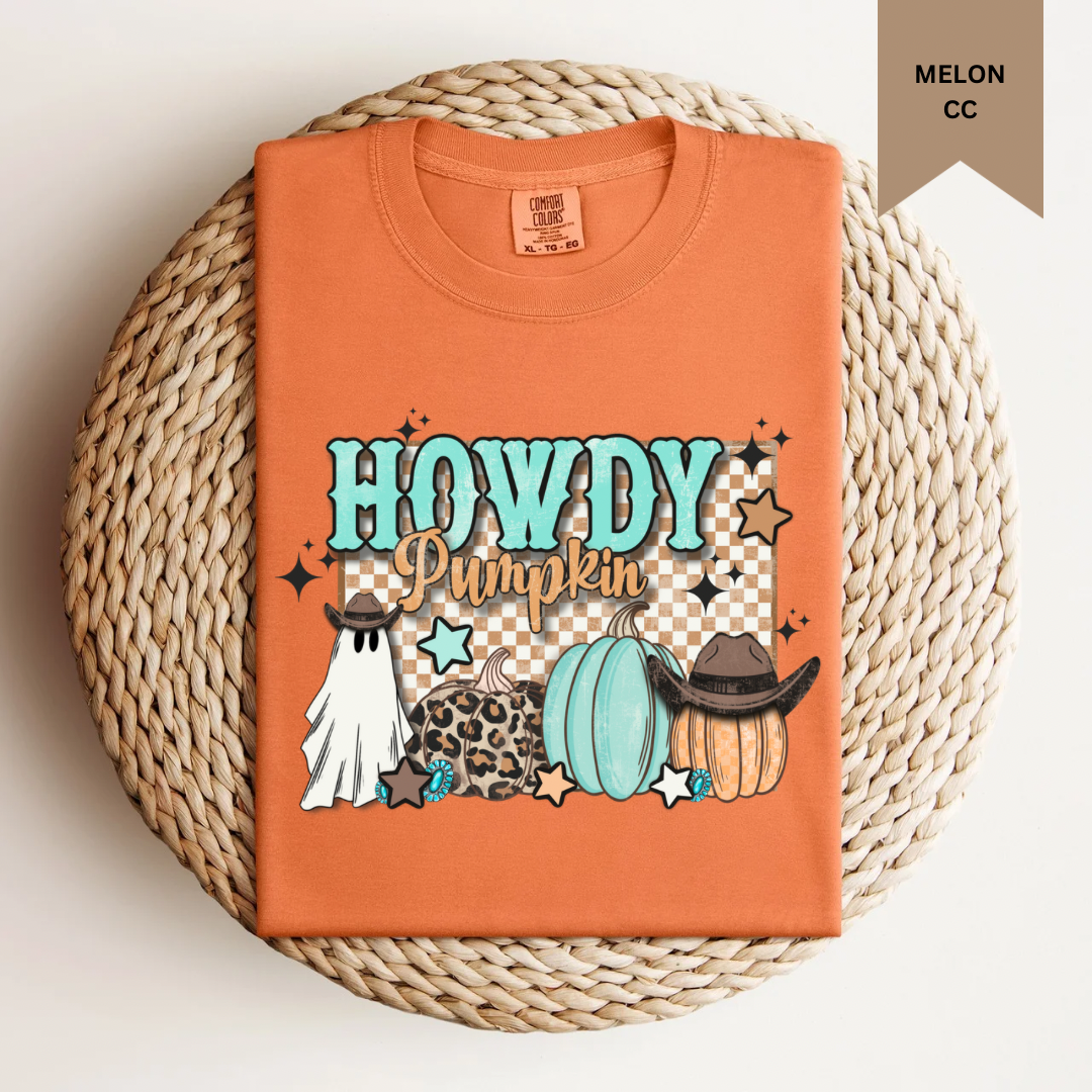 Howdy Pumpkin Tee.