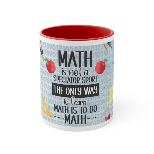 Math Accent Coffee Mug, 11oz - Three Bears Boutique