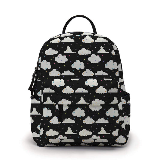 Mini Backpack - Cloud Black + White - Three Bears Boutique
