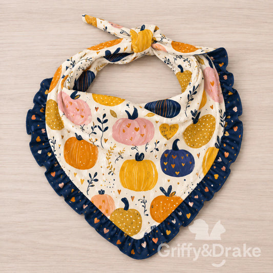 Pretty Pumpkins Pet Bandanas