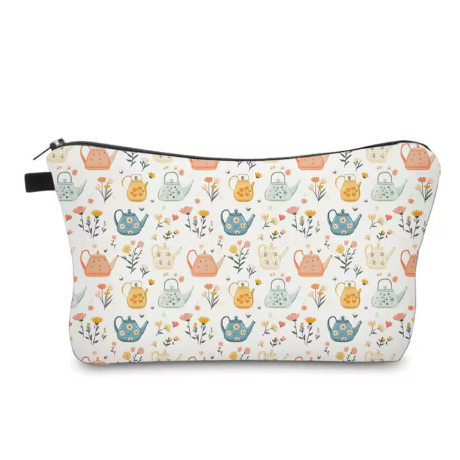 Pouch - Floral Teapots