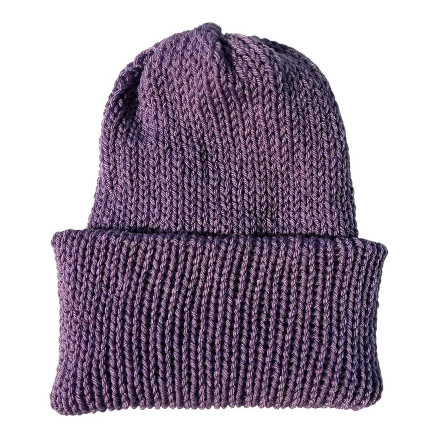 Orchid Purple Knit Hat