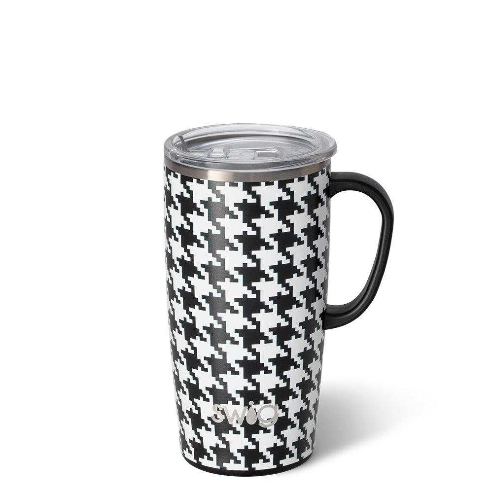 Houndstooth Travel Mug 22oz
