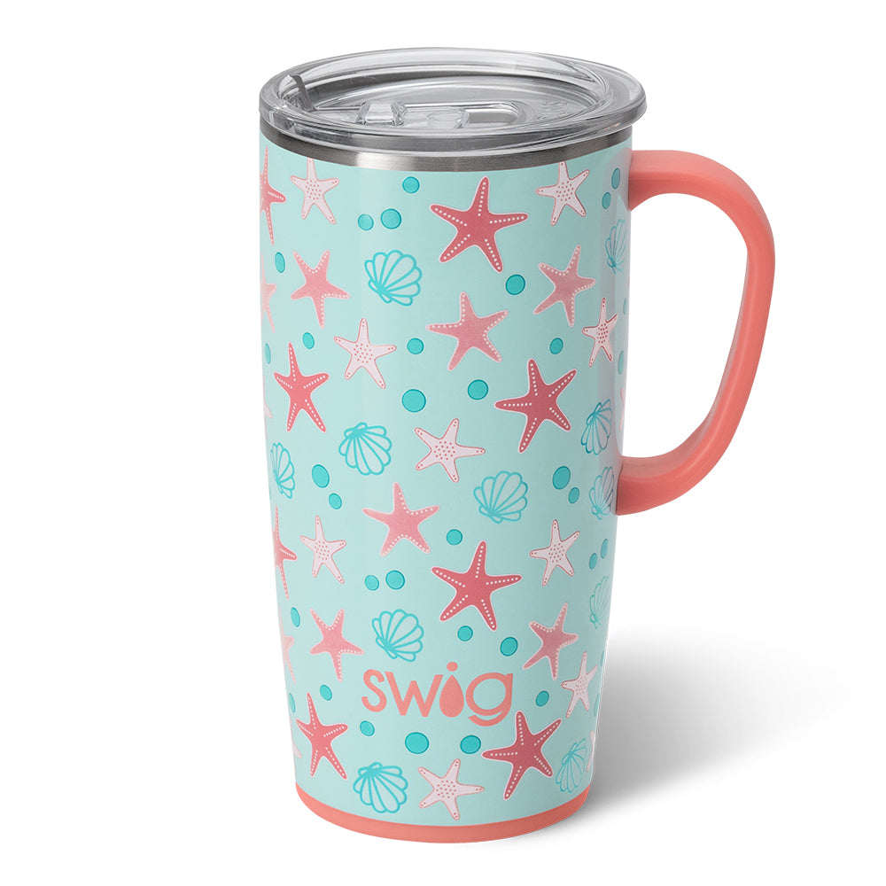 Starfish Travel Mug (22oz) - Three Bears Boutique