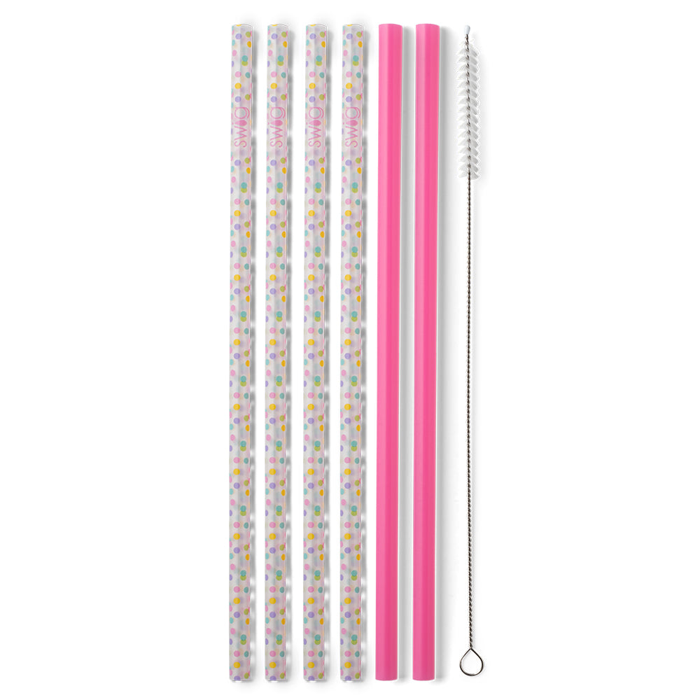 Confetti Straw Set