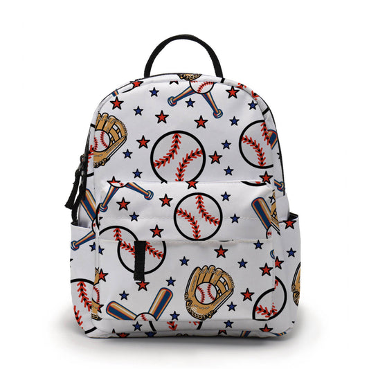 Mini Backpack - Baseball Bats - Three Bears Boutique