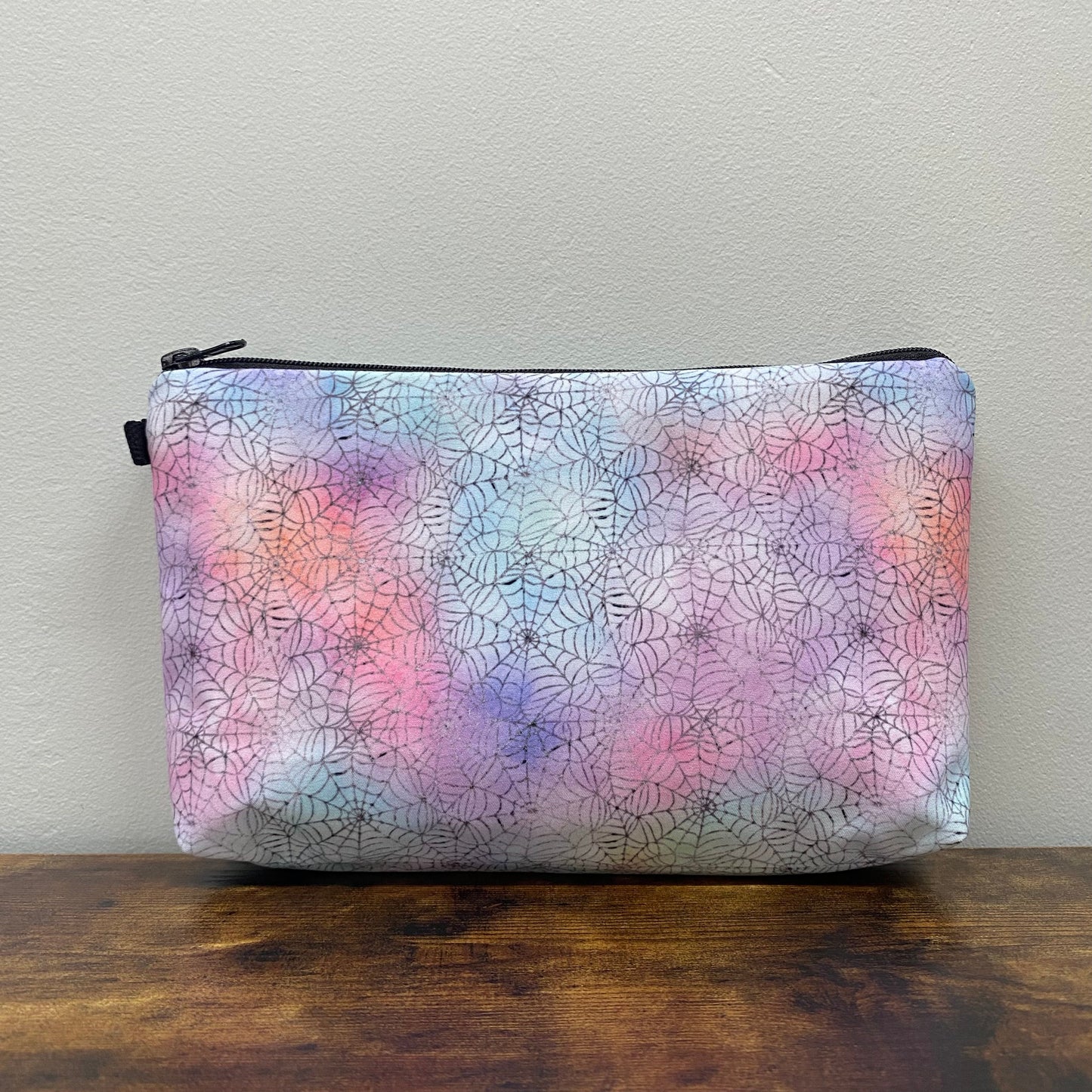 Pouch - Halloween - Pastel Spider Web - Three Bears Boutique
