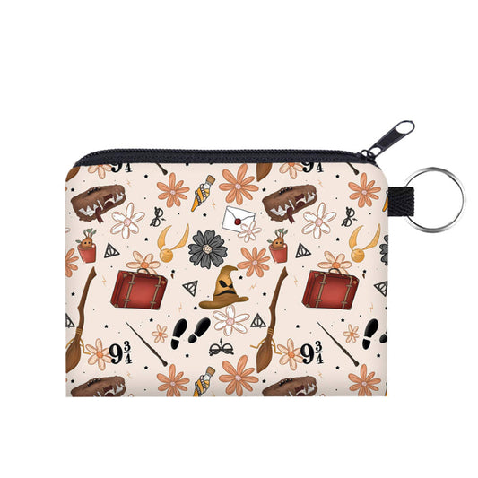 Mini Pouch - Magic Floral Suitcase - Three Bears Boutique