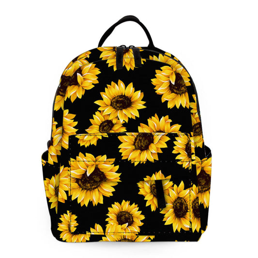 Mini Backpack - Larger Sunflower - Three Bears Boutique
