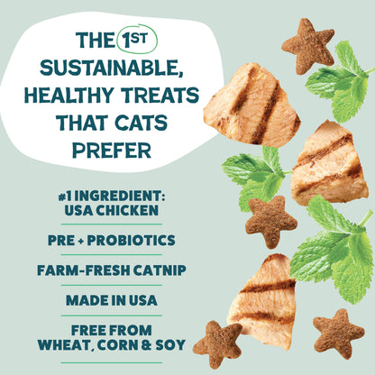 Chicken & Catnip Cat Treats — Digestive Support