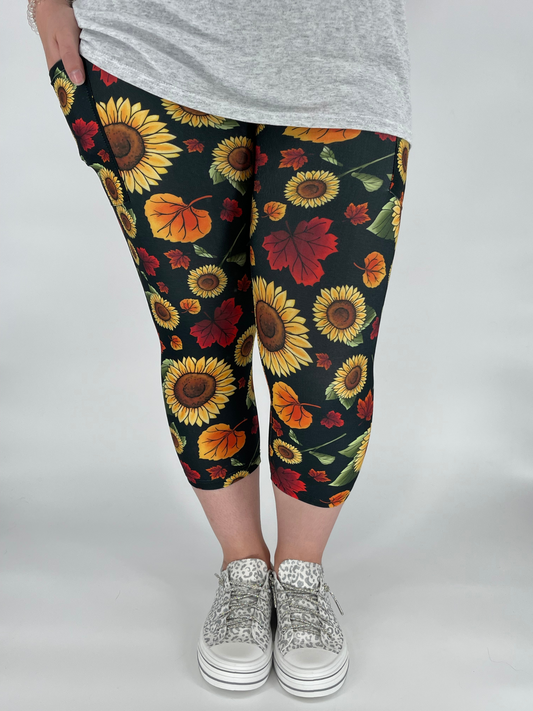 Sunny Days Capri w/ Pockets