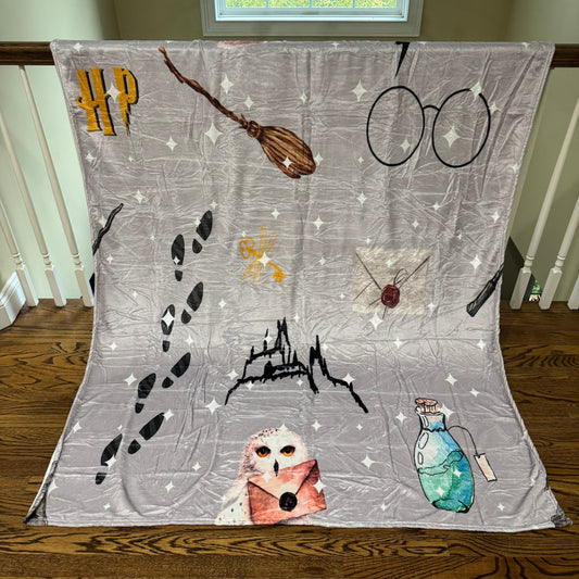 Blanket - Magic on Grey