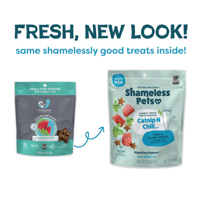 Tuna & Catnip Cat Treats — Skin & Coat Support