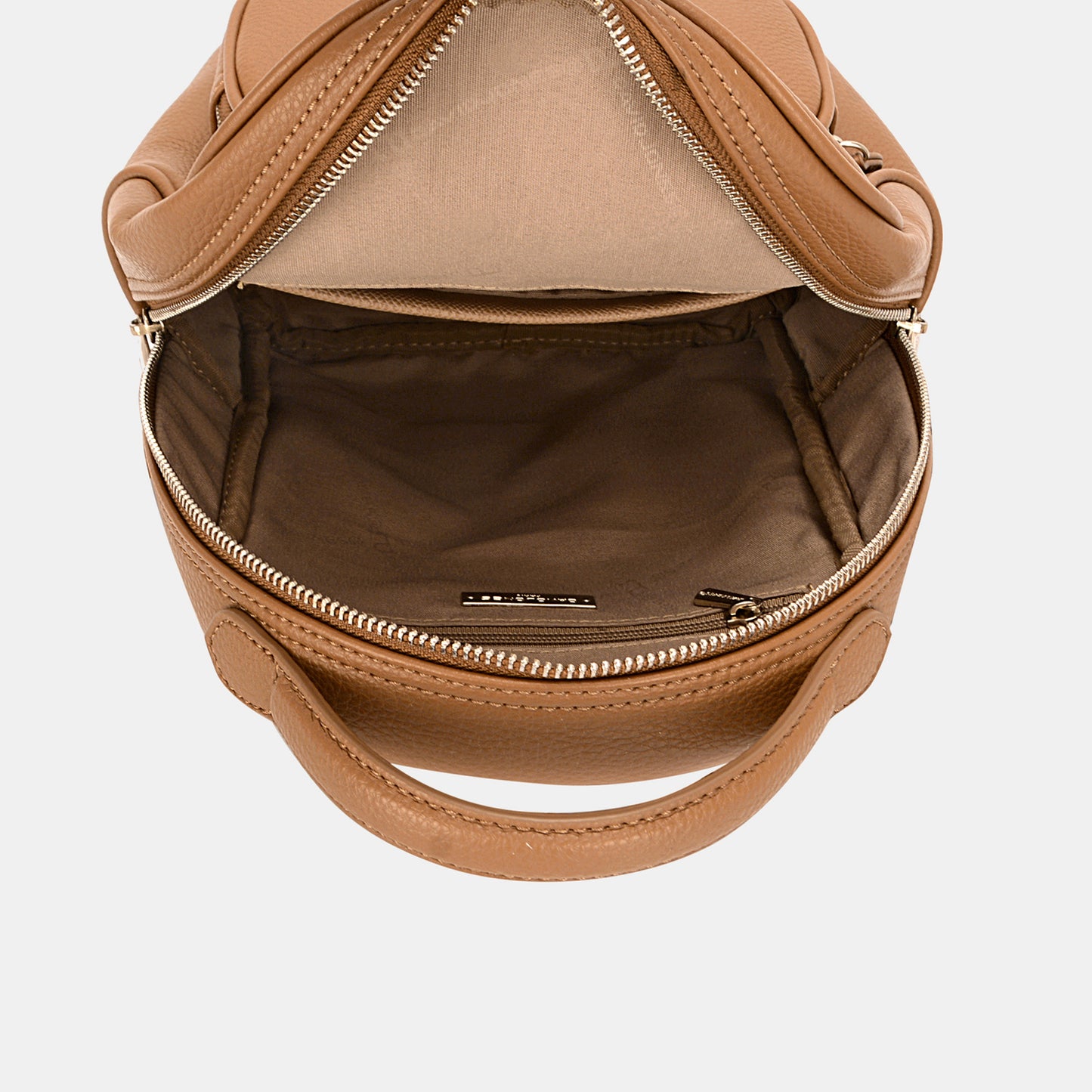 David Jones PU Leather Handle Backpack - Three Bears Boutique