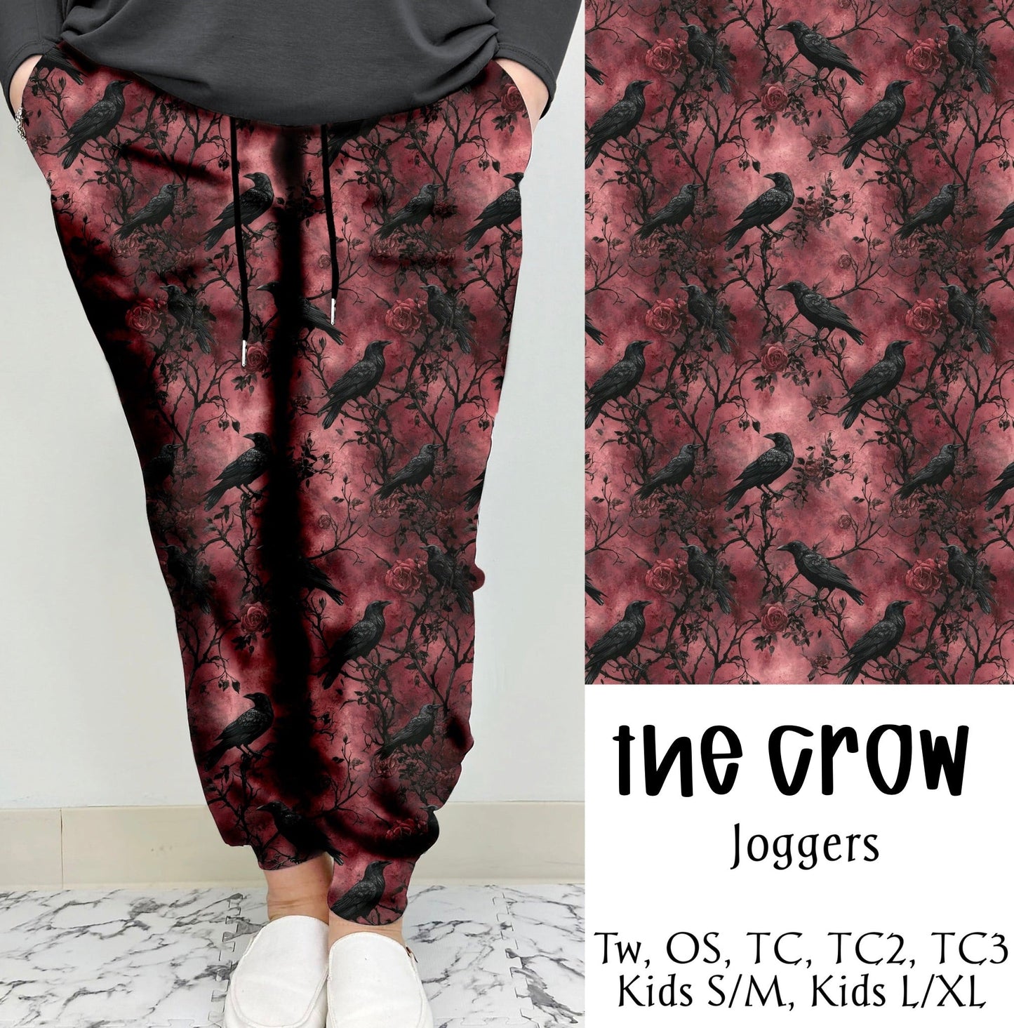 The Crow Leggings/Joggers | Run ends 6/30 | ETA 42 Days