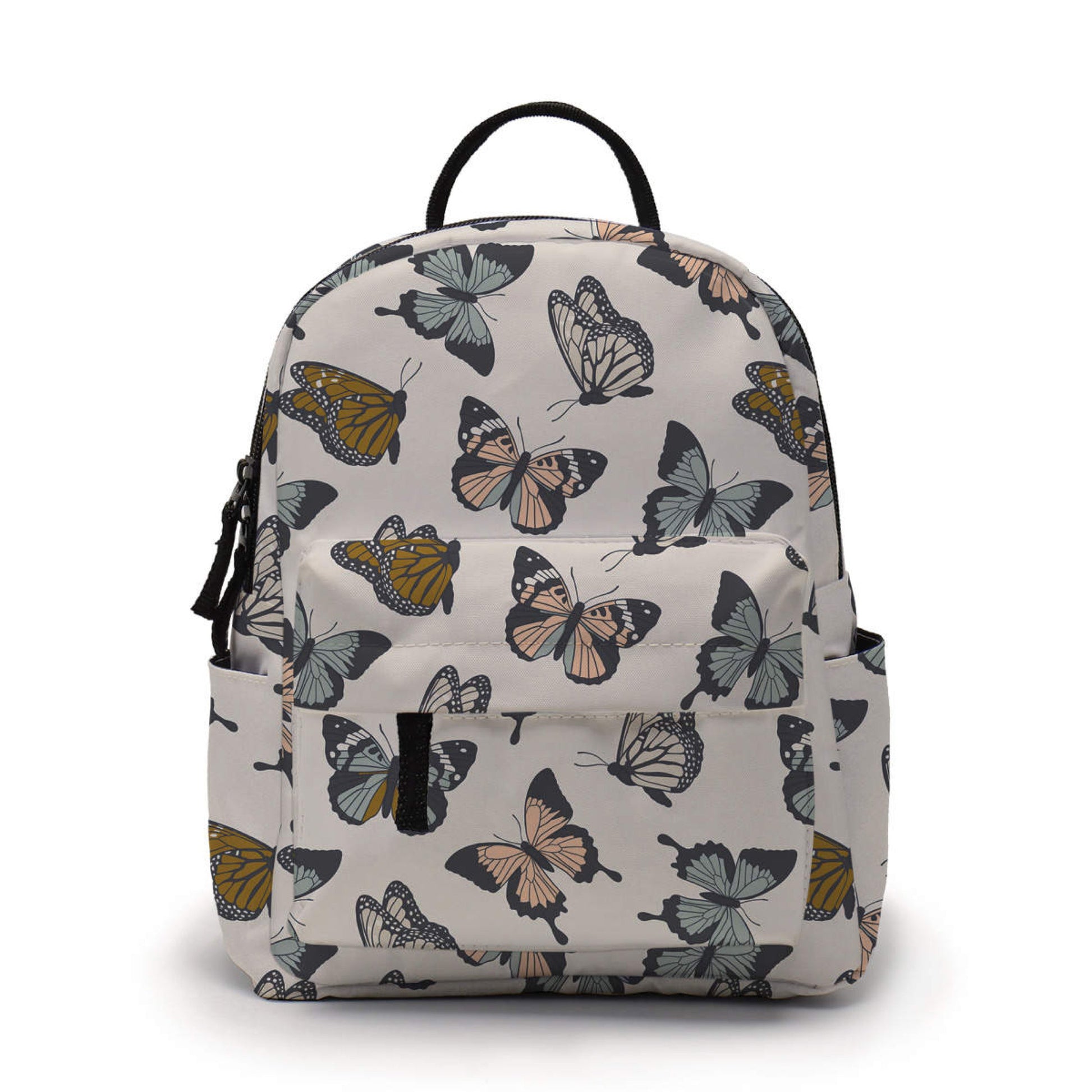 Mini Backpack - Butterfly Dusty Blue Rose - Three Bears Boutique