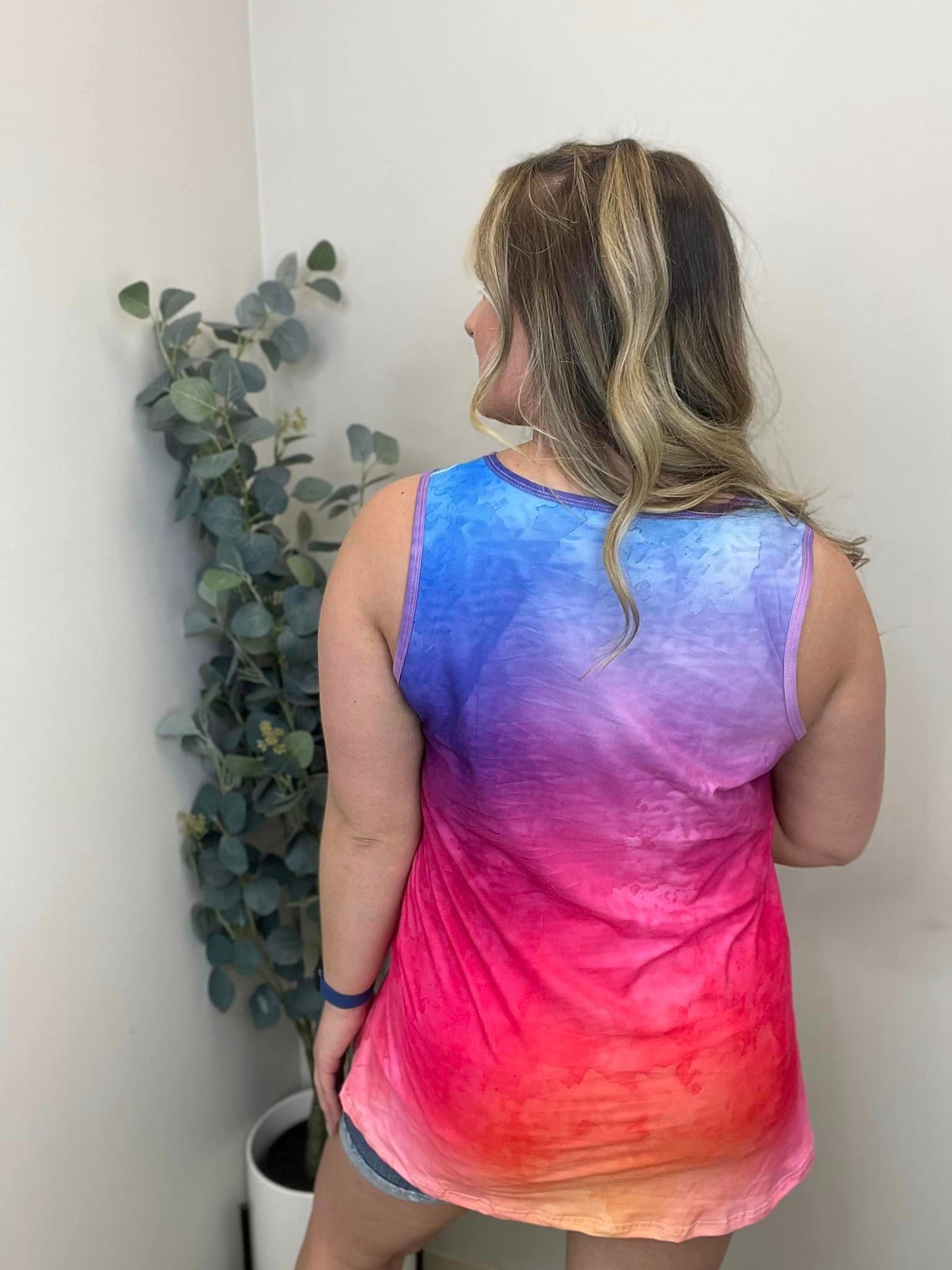 Sunset Ombre Tank Top