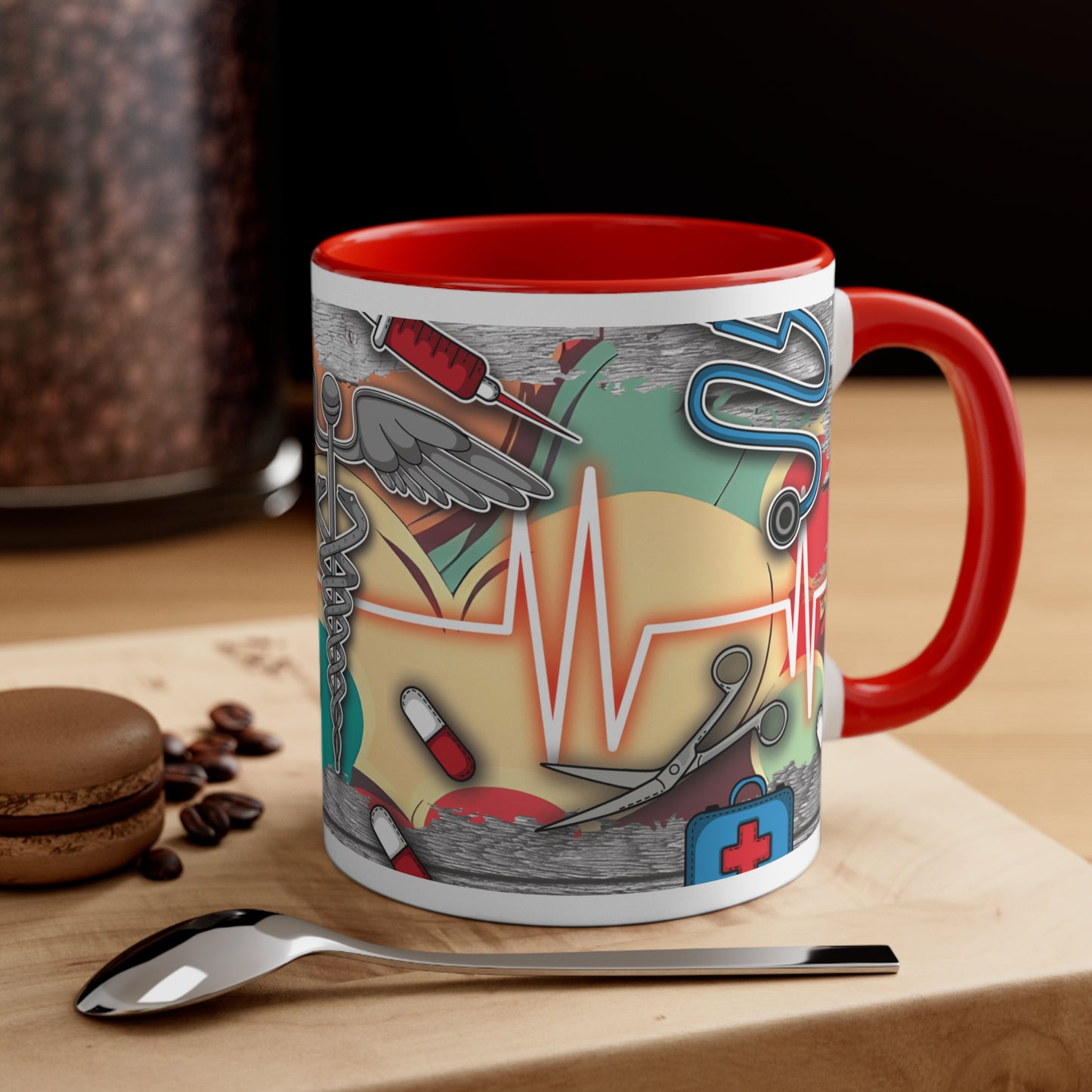 Nurse's Accent Coffee Mug, 11oz - Three Bears Boutique