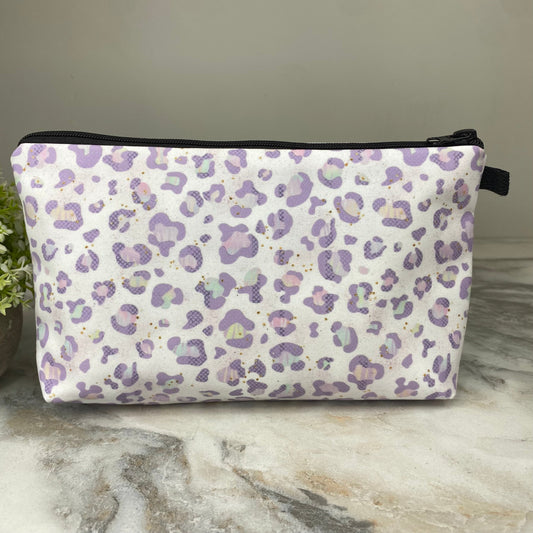 Pouch - Animal Print Purple