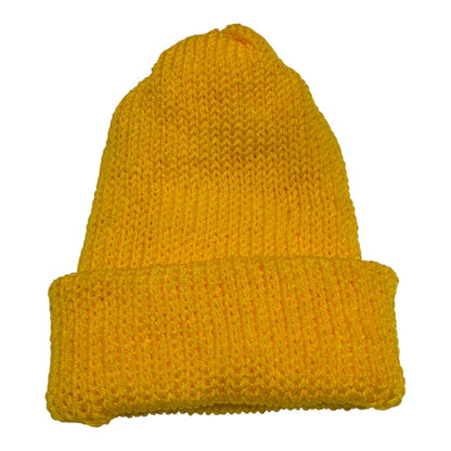 Sunshine Yellow Knit Hat
