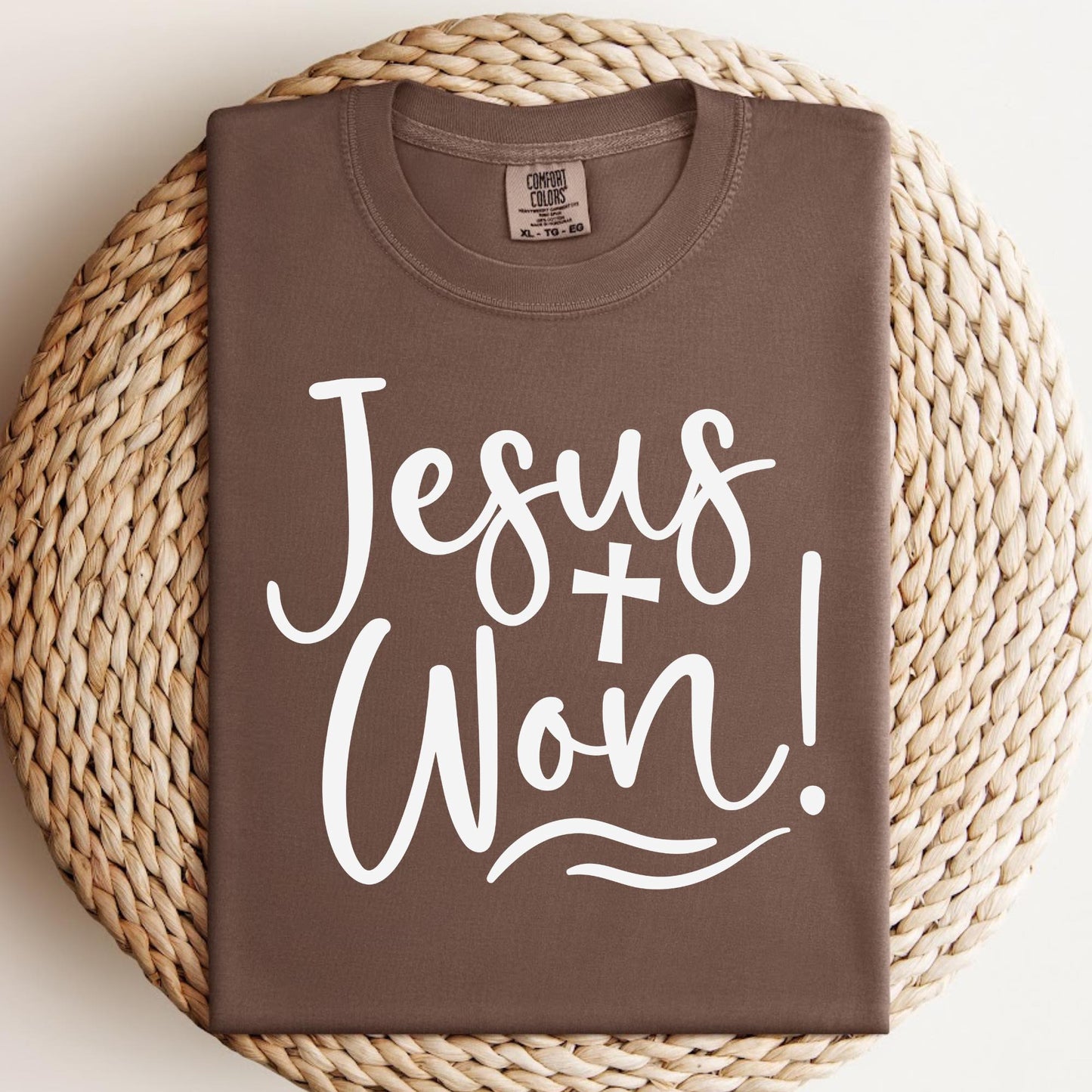 Jesus Won Tee.