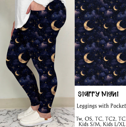 Starry Night Leggings/Joggers | Run ends 6/30 | ETA 42 Days