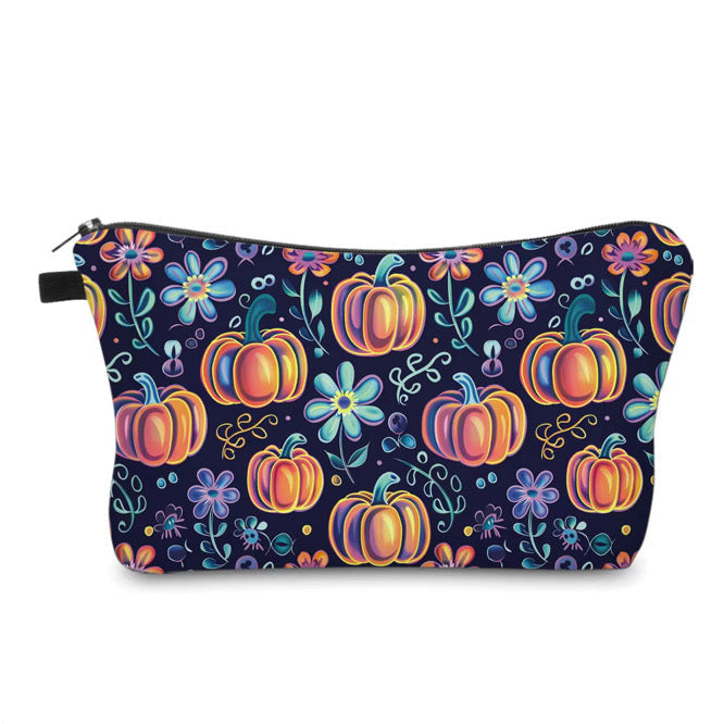 Pouch - Halloween Fall - Glowing Pumpkins