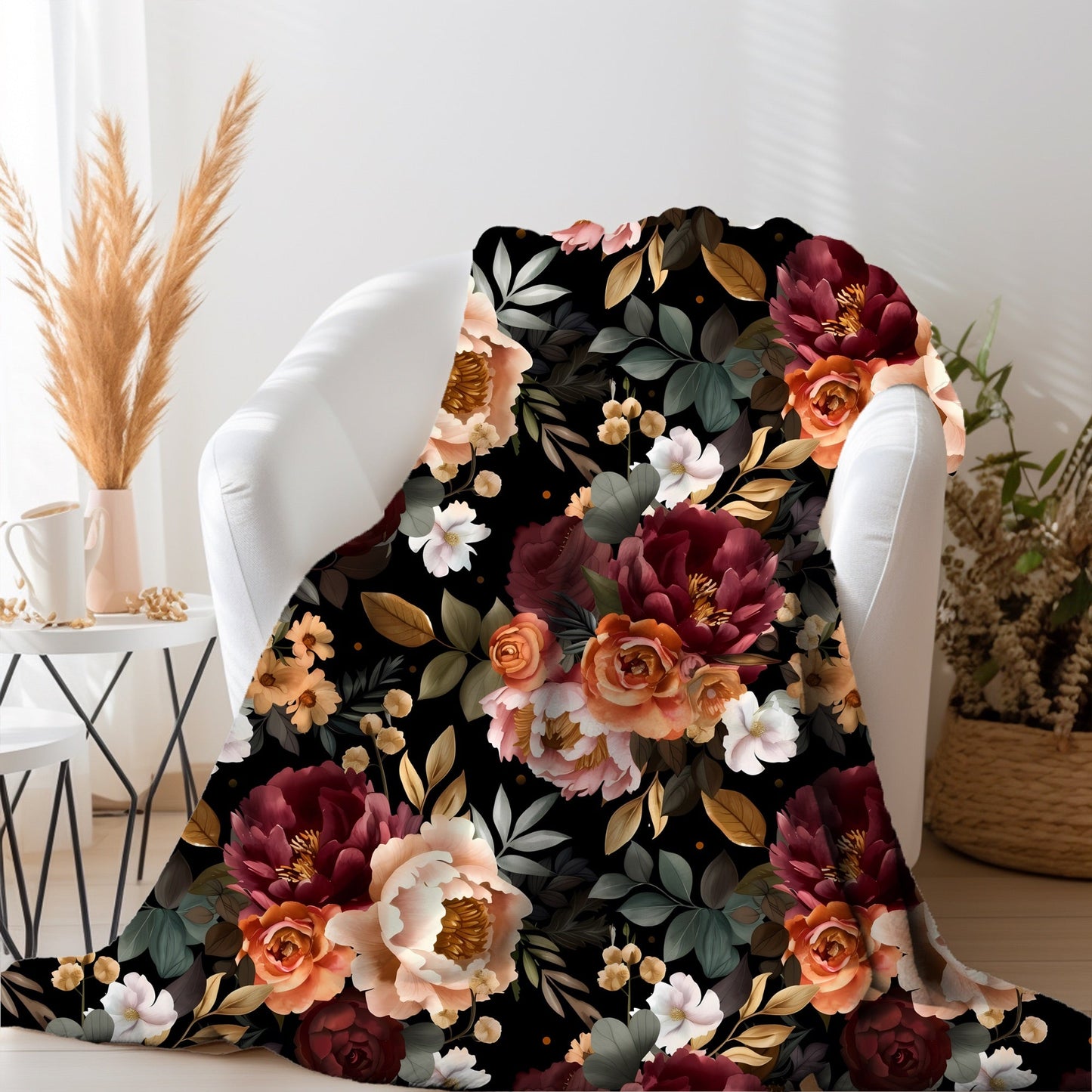 Rustic Floral 50x60 Blanket | Run Ends 6/30 | ETA 42 days