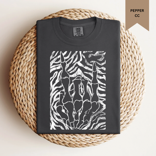 Zebra Print Tee.