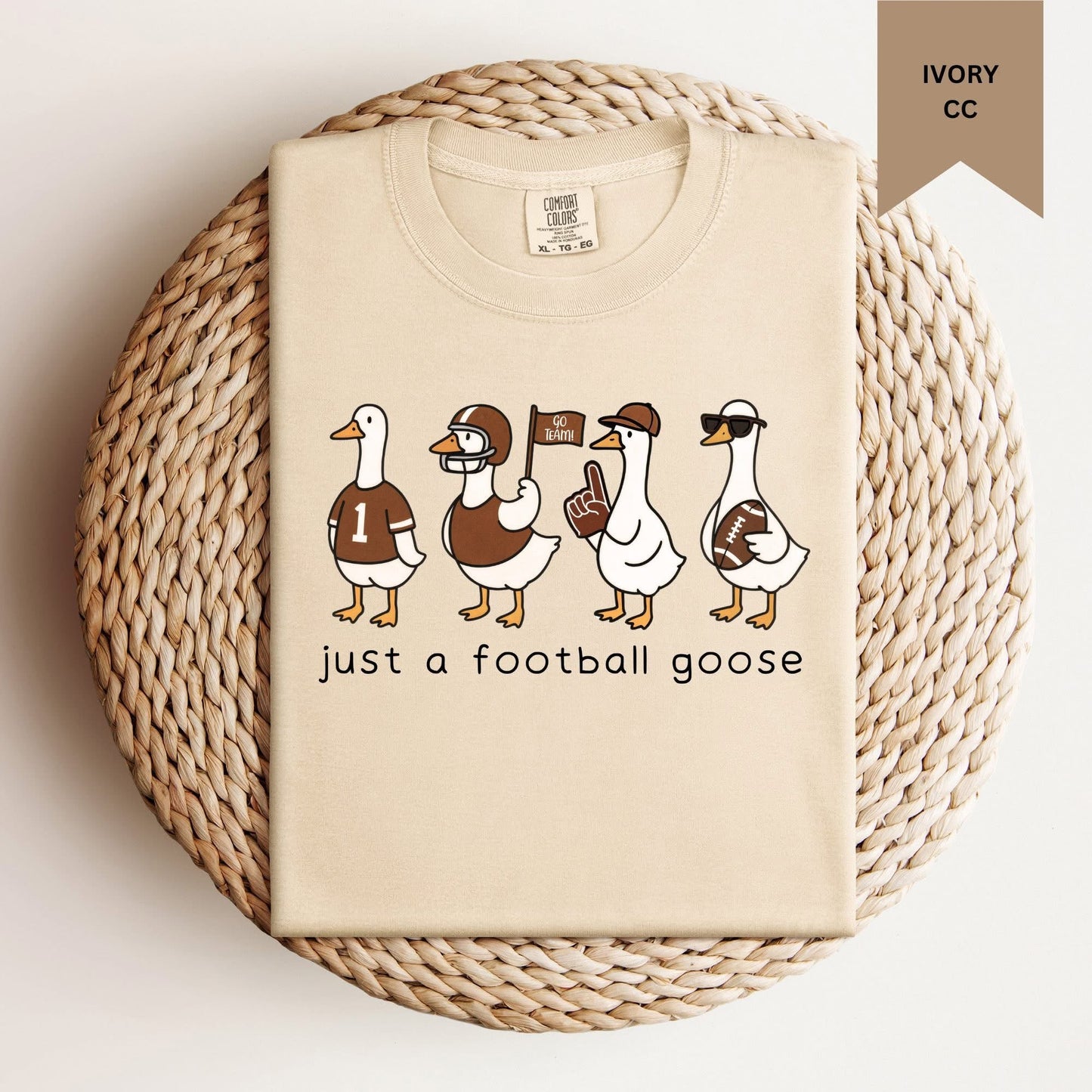 Football Goose Tee.