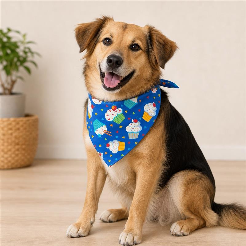 Cupcakes and Cuddles Pet Bandana