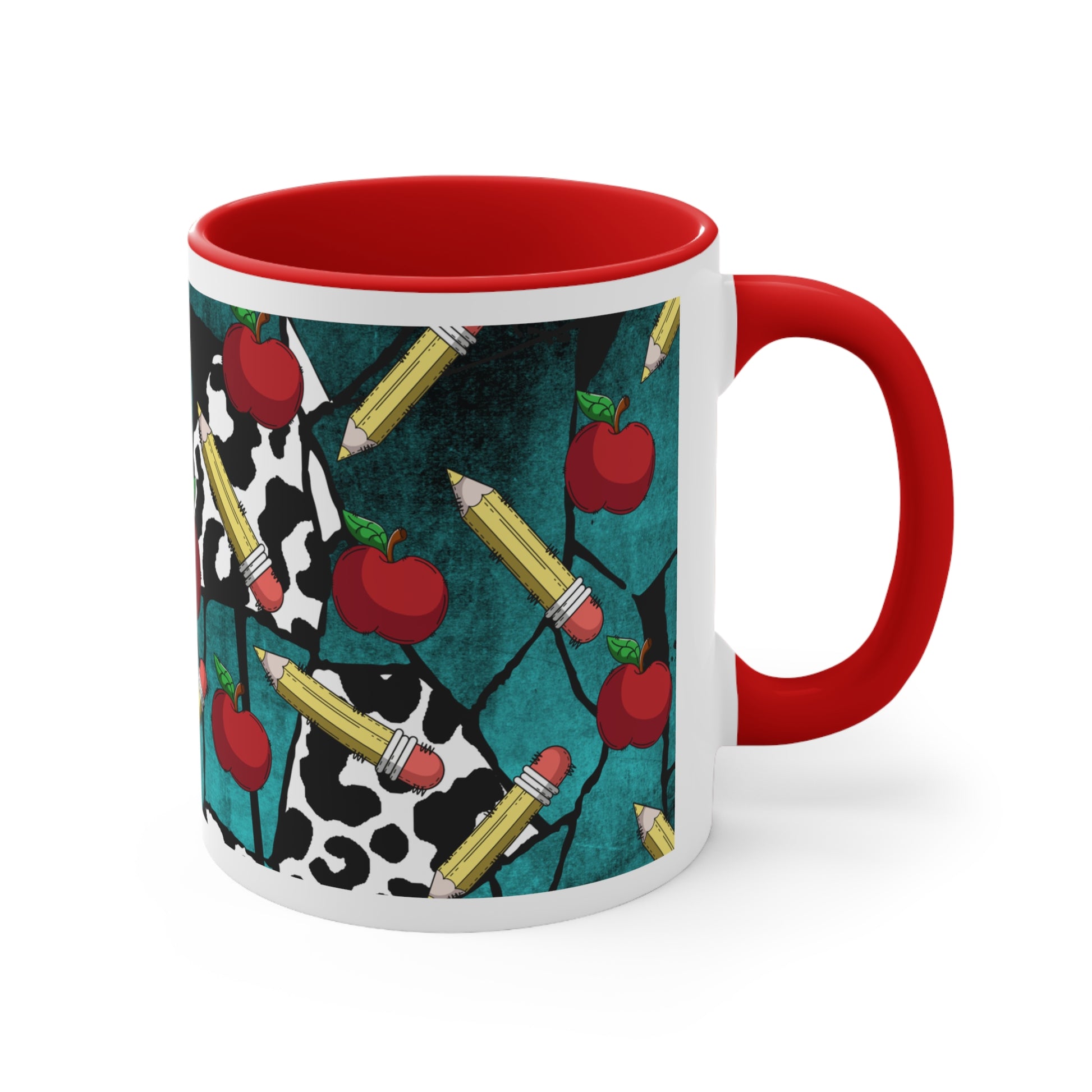 Pencil Accent Coffee Mug, 11oz - Three Bears Boutique