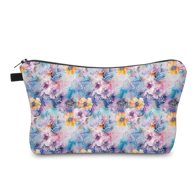 Pouch - Floral Pastel Sketch