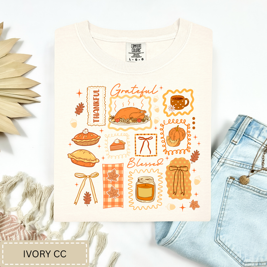 Grateful Thankful Tee.