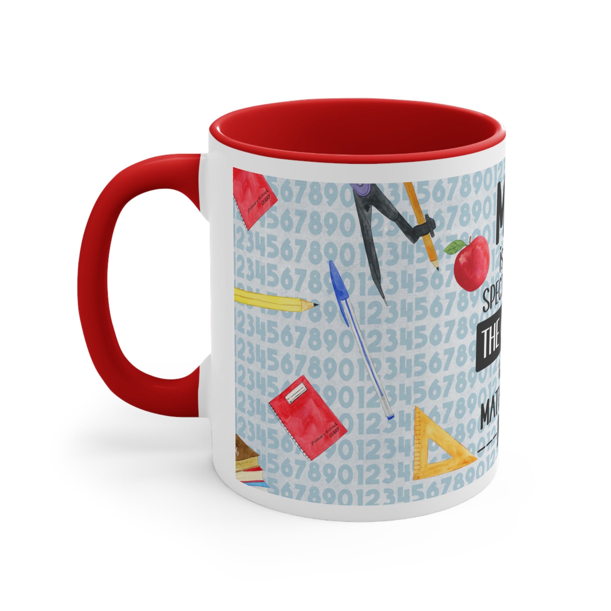 Math Accent Coffee Mug, 11oz - Three Bears Boutique