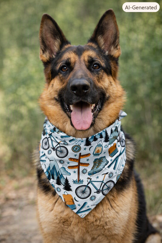 Adventure Awaits Pet Bandana
