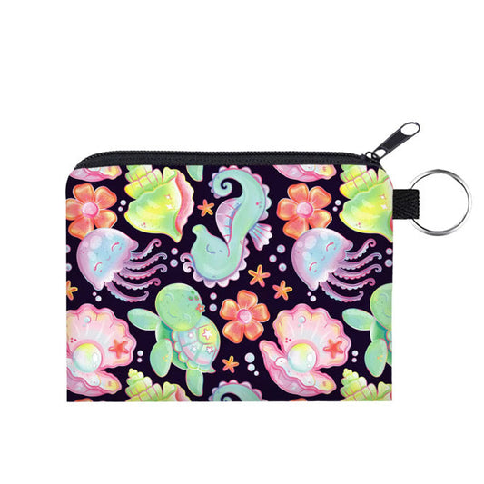 Mini Pouch - Neon Under The Sea
