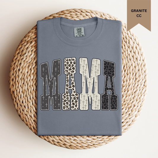 Mama Cross Style Tee.