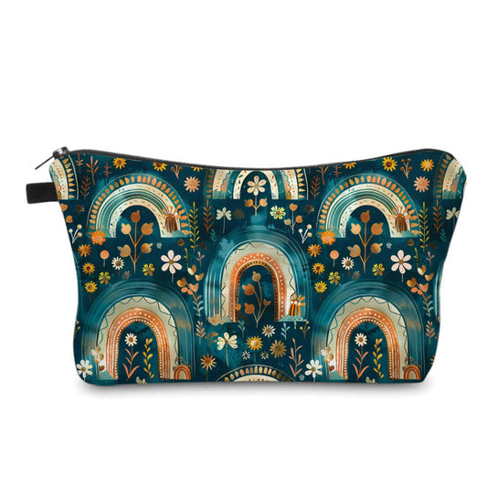 Pouch - Blue Bronze Rainbow