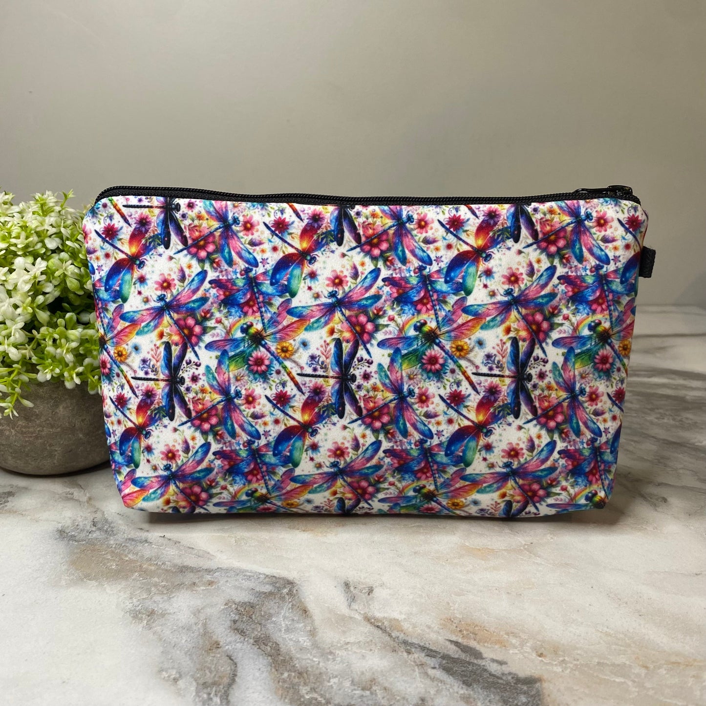 Pouch - Rainbow Dragonfly