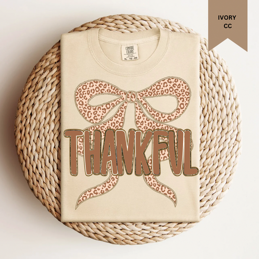 Thankful Bow Tee.