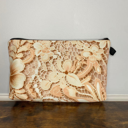 Pouch - Cream Lace - Three Bears Boutique