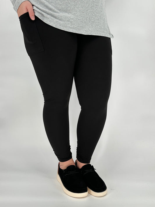Black Leggings w/ Pockets * ETA 5/12