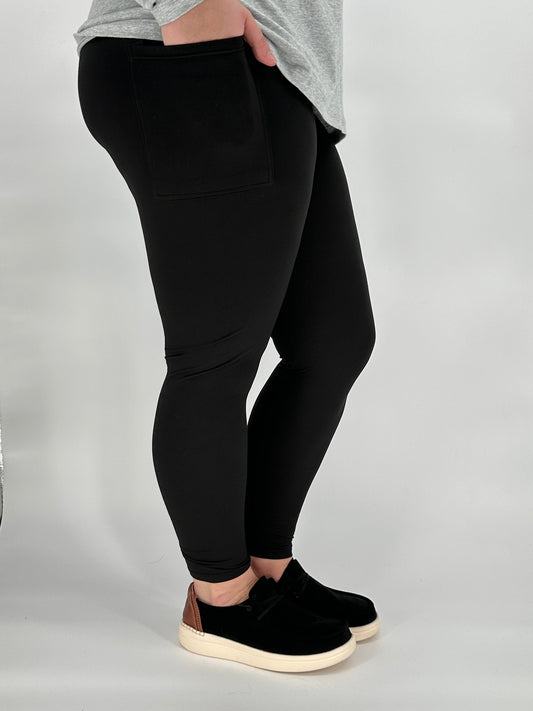 Black Leggings w/ Pockets * ETA 5/12