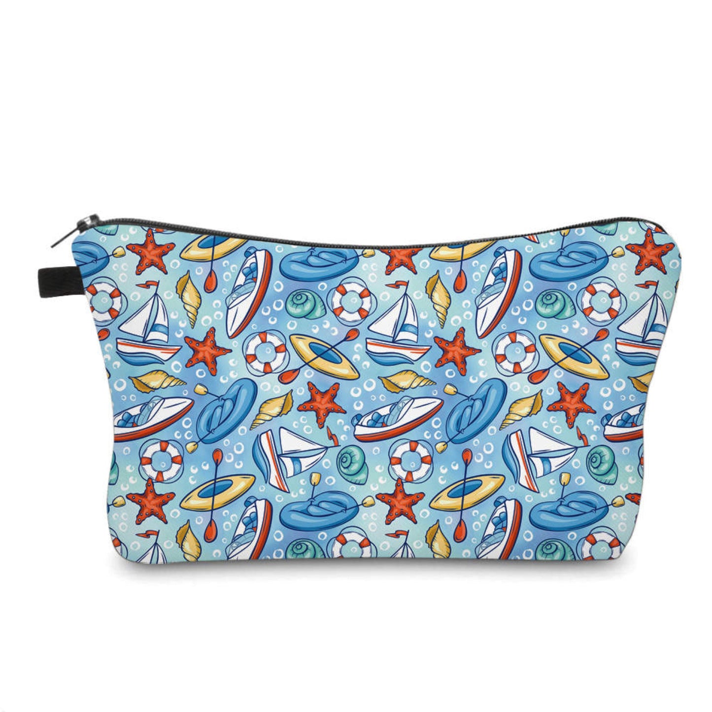 Mini Backpack & Pouch Bundled Set - Sailboat