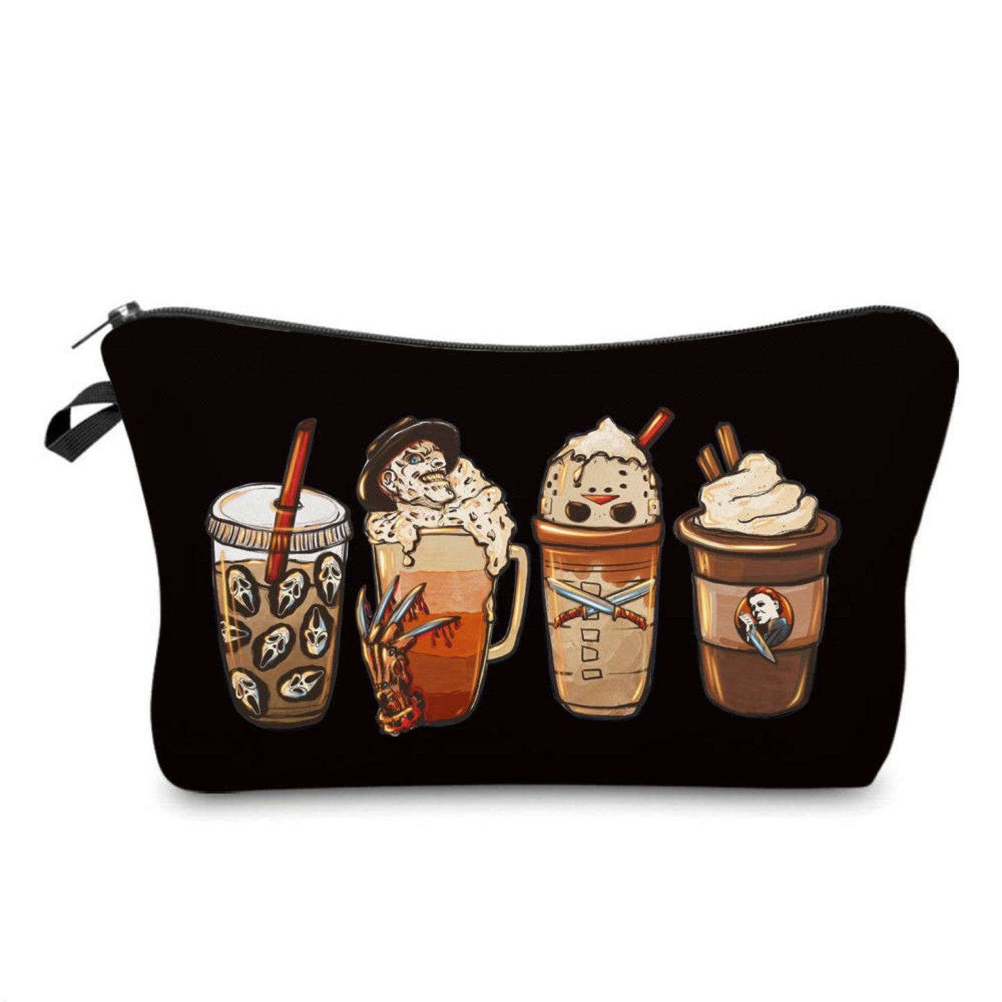 Pouch - Halloween - Mask Coffee - Three Bears Boutique